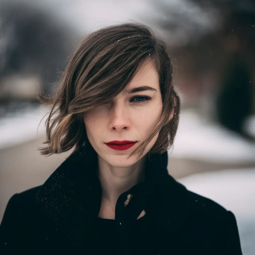 Coupe mi longue dégradé