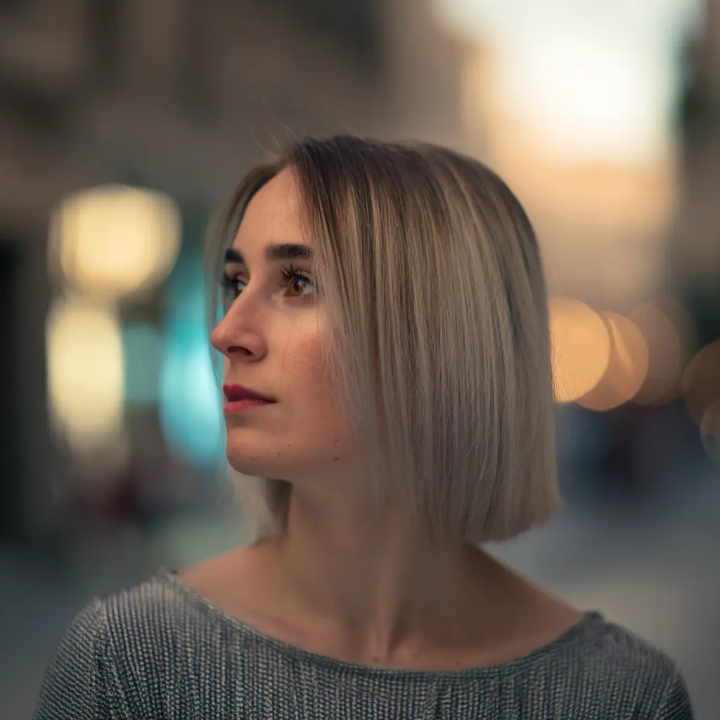 Coupe mi longue dégradé