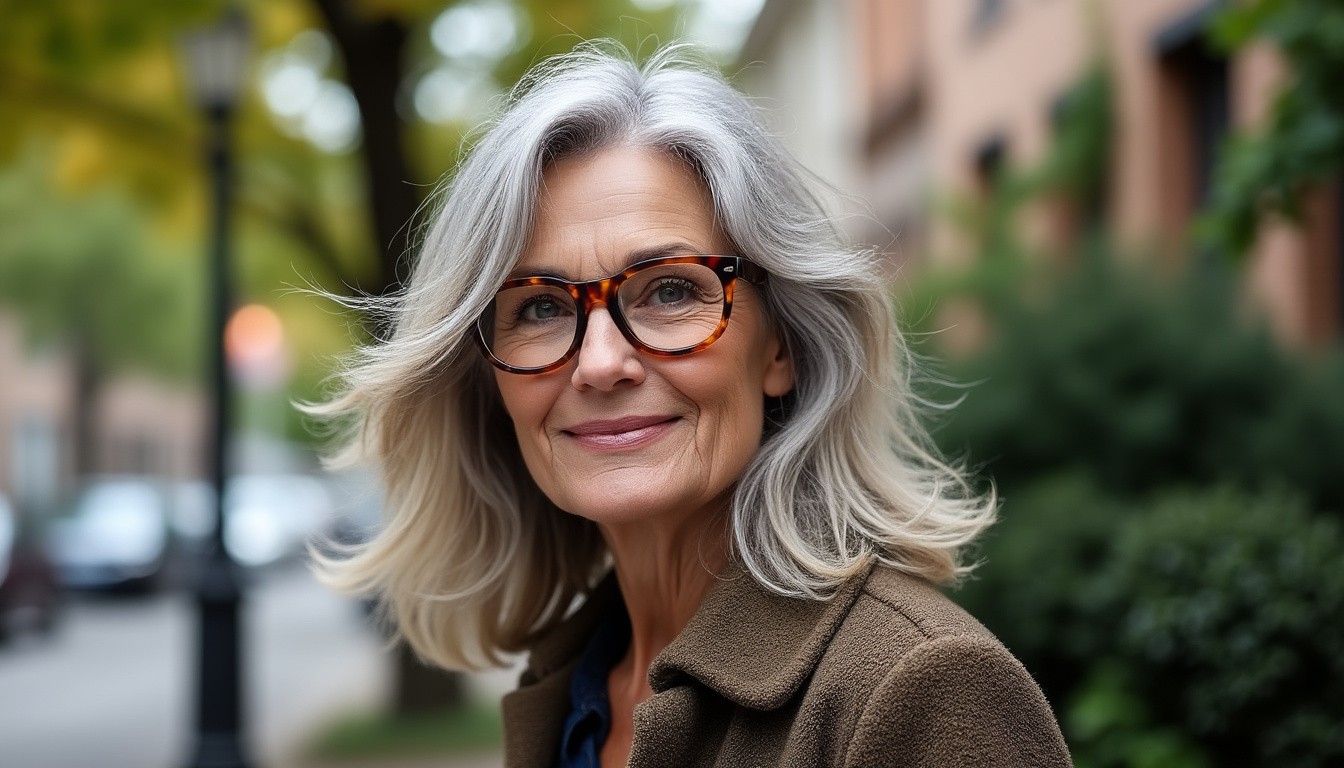 découvrez nos conseils et idées de coupes de cheveux femme 65 ans avec lunettes pour sublimer votre style, mettre en valeur votre visage et adopter un look moderne et élégant à tout ùge.