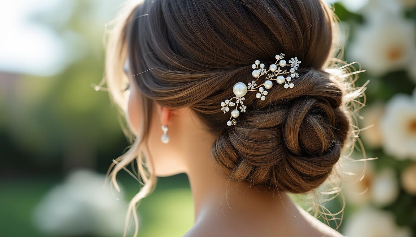 découvrez nos idées de coiffures élégantes pour invitées de mariage : chignons, tresses, cheveux lâchés ou attachés, trouvez l'inspiration parfaite pour sublimer votre look le jour j.