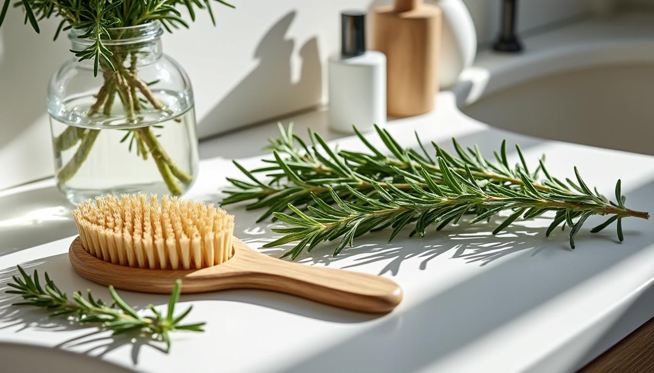 dĂ©couvrez les bienfaits du romarin pour les cheveux : rĂ©sultats avant/aprĂšs, astuces dâapplication et conseils pour stimuler la pousse et renforcer votre chevelure naturellement.