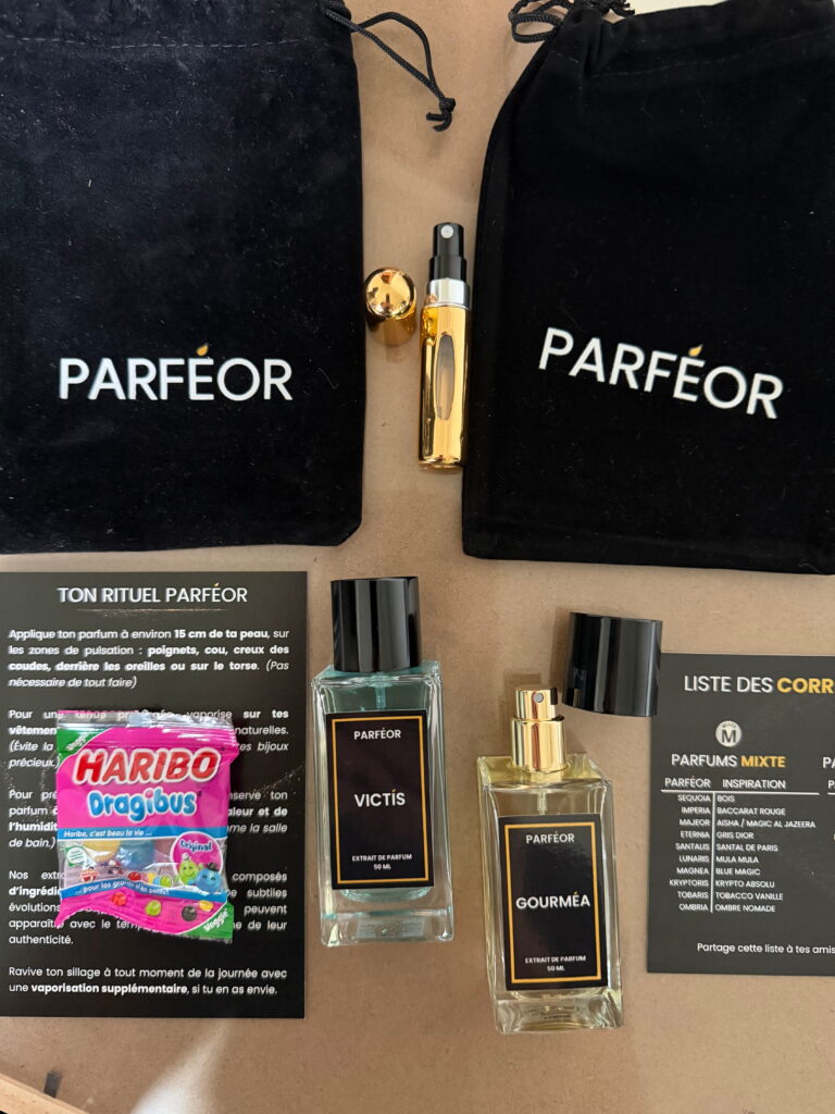 parfeor parfums francais homme femme pack 2 parfums 50ml
